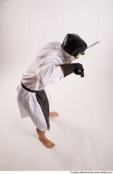 Brono STANDING POSE WITH KATANA AND DAGGER